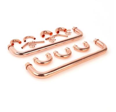 China Hailiang Wholesale Copper Air Conditioning Y Type Fittings Tee Fittings For Refrigeration Spare Parts - for sale