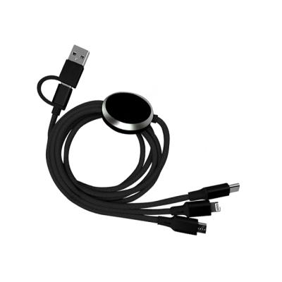 China MP3/MP4 Player New Hot Selling 3 Player UUTEK UC009 2021 in 1 USB Charging Cable For Mobile Phone 3A Fast Charging Cable for sale