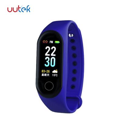 China 2020 New Product Focus Automatic Tracker With Smart Heart Rate Monitor Smart Wristband Fitness Tracker UUTEK M4 for sale