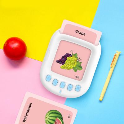 China Educational Toy Customized Appearance Sight Words Electronic Educational Learning Toys For Toddlers 2-4 Years Old Children Early Toys Device Flashcard for sale