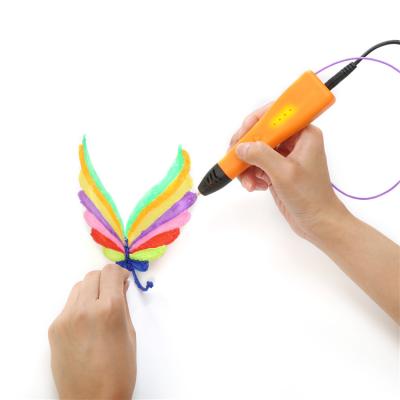 China Wholesale Home Use Factory Creative 3d Printing Pen Digital Drawing PLA Filament Refills 3D Printer Pen for sale