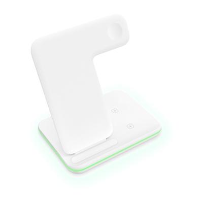 China New Product Portable And Durable Fast Charging Support Good Price 3 In 1 Wholesale Wireless Charger for sale