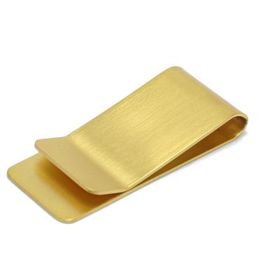 China Custom Wholesale Cash Metal Metal Credit Card Pocket Money Clip Promotion Money Clips en venta