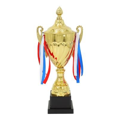 China Wholesale High Quality Custom Metal Trophy Cup Gold Plated Professional Trophy Awards From Europe Te koop