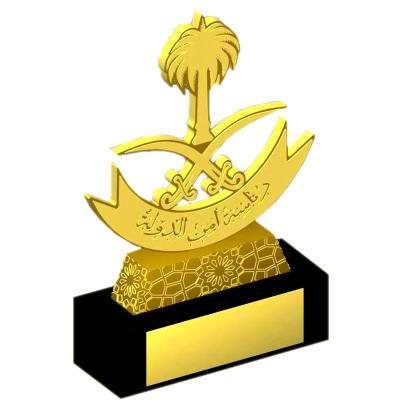 Китай Europe Factory Price Custom Design Trophies Gold Souvenir Metal Trophy Cup Zinc Alloy продается