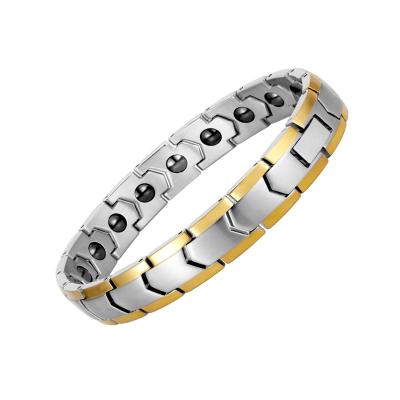 Китай European and American Knot Gold Love Metal Stainless Steel Couples Jewelry Durable Empty Bracelet продается