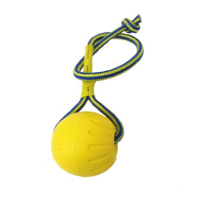 China Wholesale Viable Pet Training Toy Pet Chew Toy Ball With Rope Dog Toy for sale