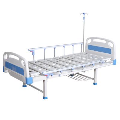 China High qulality hospital bed cheap single beds hospital equipment plain flat patient bed for sale