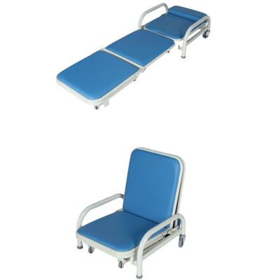 China Modern Hospital Medical Folding Sleep Accompany Chair for sale