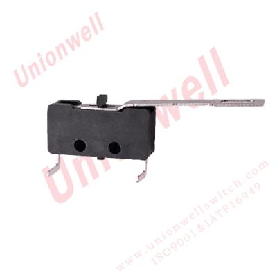 China Float DPDT 1 NC NO1 Customized Bent Solder Terminal Micro Switch 40T125 for sale