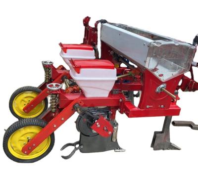 China Maize 2 rows maize precision seeder machine maize seeder Sembradora with light burn grain in farmland for small four wheel tractor for sale