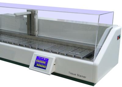 China 18 automatischer Gewebe Stainer der Zylinder Pathologie-Laborausrüstungs-1000ml mit Touch Screen zu verkaufen