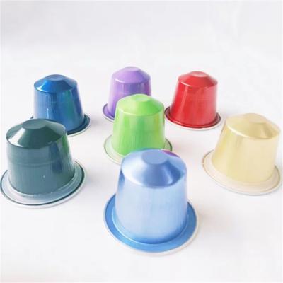 China Good Quality Compatible Powder Packing Nespresso Coffee Capsules Made In China for sale