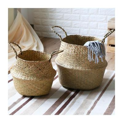 China Huangtu New Model Natural Plant Plankton Modern Multifunctional Rope Pots For Flower Pots And Basket Factory Made In China for sale