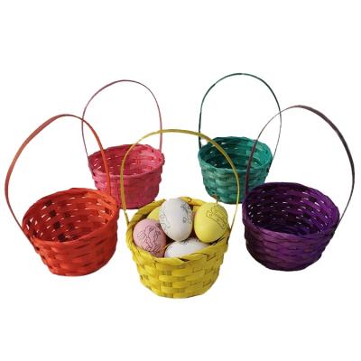 China Huangtu Sustainable Hot Factory Woven Dried Fruits Vegetables Easter Bread Christmas Storage Basket Snap Canes for sale