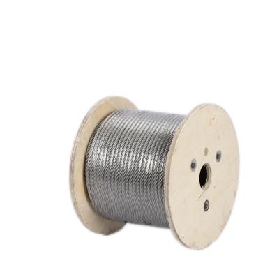 China Perfect Steel Wire 304 316 Grade 6*7+FC Stainless Binding Wire 0.7mm Wire Rope for sale