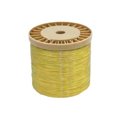 China Fishing Yarn SUS316 Din3060 6x19 FC 6mm Yellow PVC Coated Stainless Steel Wire Rope for sale