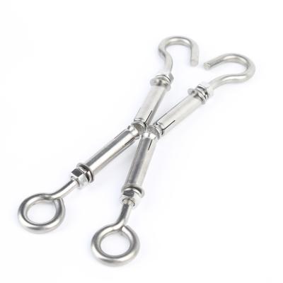 China Durable AISI304 Stainless Steel Hardware Expansion Cargo Rigging Hook for sale