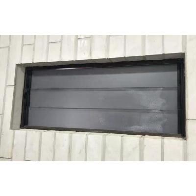 China Magnetic Residential Bathroom Windows 600x600 Aluminum Glass Louver Shutter for sale