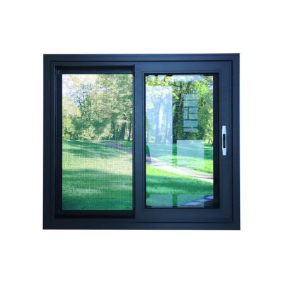 China Magnetic Hot Sale Custom Apartment Screen Australian Standard Sliding Windows for sale