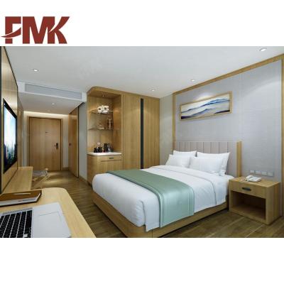 China Contemporary Foshan Hotel Room Furniture Modern Design Wardrobe Wooden Cabinet Bedroom for sale