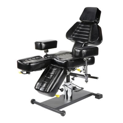 China Wholesale OEM modern profesional hydraulic tattoo chair 360 degree rotation tattoo chair bed for sale