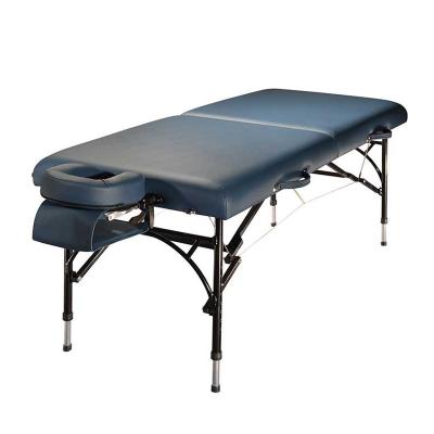 China Wholesale Manufacturer OEM Modern Professional Aluminum Folding Memory Foam Lightweight Massage Tables and Beds for sale