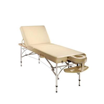 China Wholesale Manufacturer OEM Modern Lightweight Aluminum Memory Foam Professional Folding Massage Tables and Beds for sale