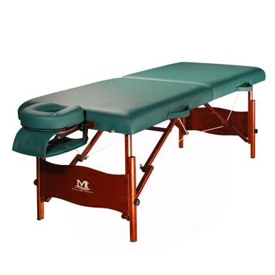 China Wholesale Manufacturer OEM Portable Modern Wood Portable Folding Memory Foam Lightweight Massage Tables and Beds for sale