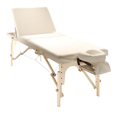 China Wholesale Manufacturer OEM Portable Modern Wood Portable Folding Memory Foam Lightweight Massage Tables and Beds for sale