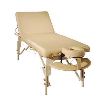 China Wholesale Manufacturer OEM Portable Modern Wood Portable Folding Memory Foam Lightweight Massage Tables and Beds for sale