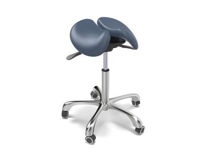 China OEM Modern Ergonomic Design Wholesale Manufacturer High Quality PU Height Adjustment Saddle Stools Saddle Leather Chair for sale