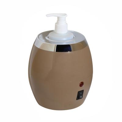 China Wholesale Single Electric Body Maker Oil Warmer Lotion Heater Massage Oil Bottle Warmer For Massage Spa Beauty Therapy for sale