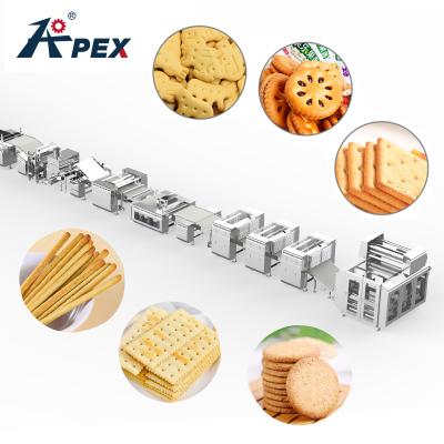 China Full Automatic Soft Bakery Cookie Making Multifunctional Biscuit Biscuit Machine à venda