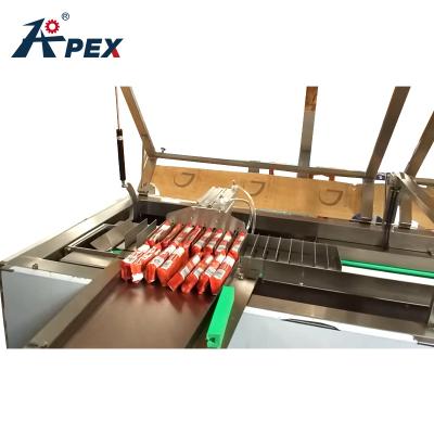 China High Speed ​​Automatic Counting And Collating System Biscuit Production Line Packing Machine For Secondary Packaging for sale