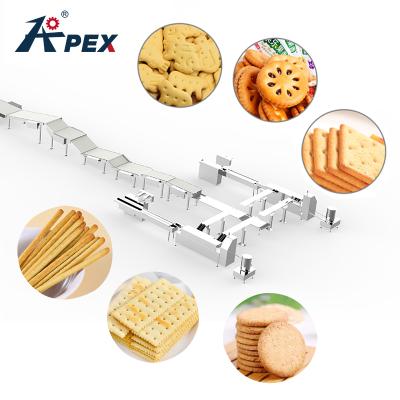 China Commercial Sourcing Cracker Processing Machine Full Auto Hard Cracker Production Line For Marie Malaysia Cream Crackers for sale