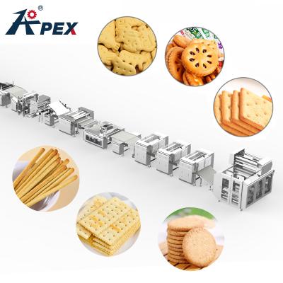 China Commercial Catering Automatic Hard Biscuit Production Line Multifunctional Biscuit Making Machine for sale