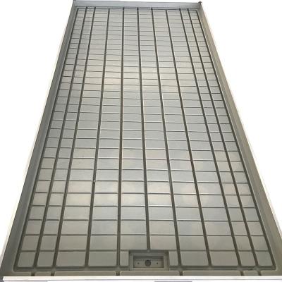 China Indoor and outdoor plant growth greenhouse ABS 4ft*4ft hydroponics flood table/grow tray for seedlings for sale