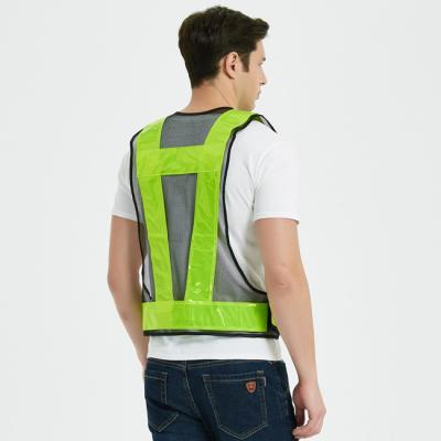 China Water Make V Shape Special Widely Used Safety Mingrui 2022 Design Resistant Antistatic Reflective Vest for sale