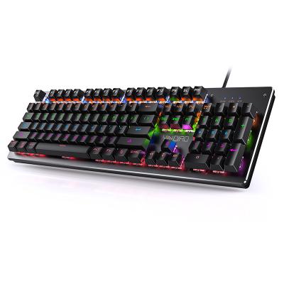 China Numpad Mechanical Gaming Keyboard 104 Keys Switch Mechanical Keyboard for sale