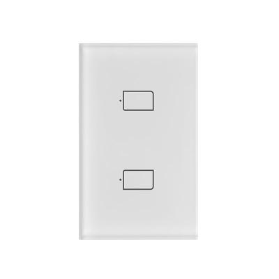 China 2 Strip US Smart Wall Switch, WIFI Lamp Switch with Indicator Light, App Remote Switch TC3-US-2 for sale