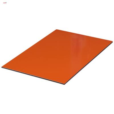 China Custom 3mm 4mm 5mm pe coated aluminum composite panel acm sheet price for wall cladding free sample for sale