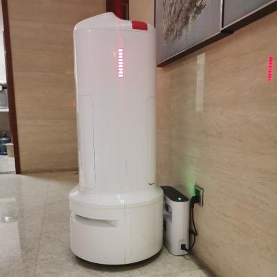 China < 1000ã Ž ¡ Wholesale 2021 AI Sterilization Disinfection Spray Machine Disinfection Robot Equipment For Hotel for sale