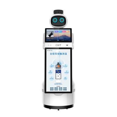 China CIOT Artificial Intelligent Facial Recognition Greeting Robot Humanoid Mall Humanoid Talking Robot For Shopping Mall for sale