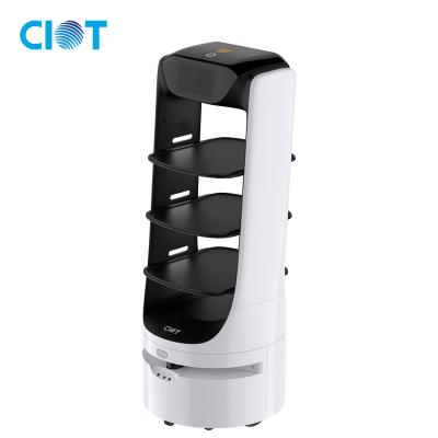 China CIOT Bear High Load Humanoid AI Waiter Penut Waiter Restaurant Delivery Robot for sale