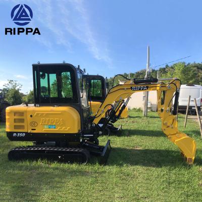 中国 Rippa Small Mini Excavators Machine 3t 4t 5t 4 5 Ton Crawler Bagger Digger 3 Ton Mini Excavator 販売のため