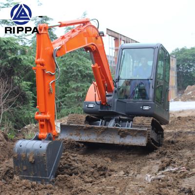 Cina Rippa Free Shipping Hydraulic Excavators Machine Small Mini Crawler Digger Mini Excavator in vendita