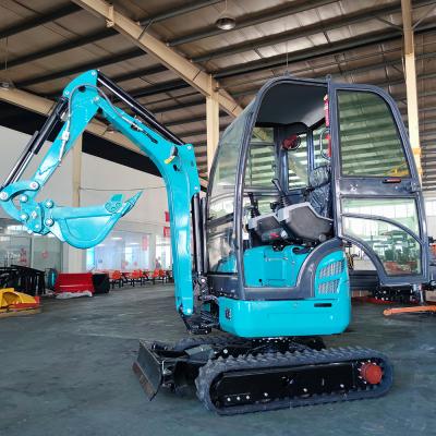 中国 Excavator Mini Construction Machinery Small Hydraulic Digger 1 2 Ton Used New Mini Excavator 販売のため