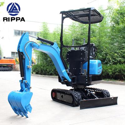 中国 Rippa Hot Seller Super Mini Excavator Simple Operation Micro Digger 1 Ton 1000kg Mini Excavator 販売のため