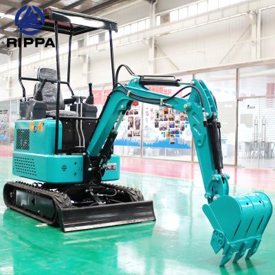 China Rippa R325 Small Hydraulic Excavator Mini Excavator 1 T Crawler Excavator for sale